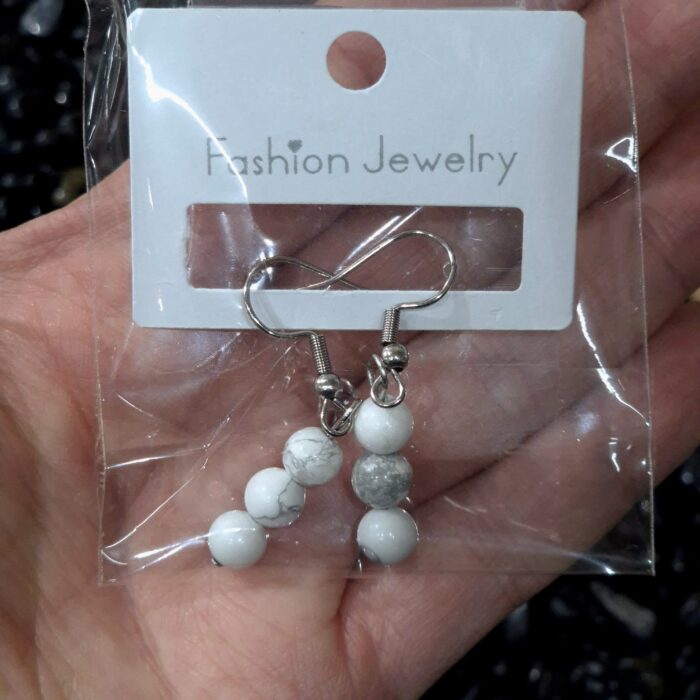 Caravana 3 esferas de Howlita - Imagen 1