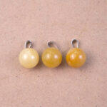 Dije esfera 14mm de Aventurina Amarilla