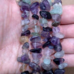 Collar escalla 8-12mm de Fluorita