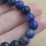 Pulsera 8mm de Sodalita Dark Blue