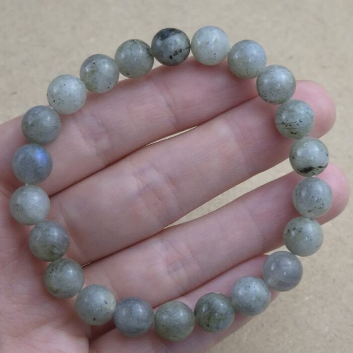 Pulsera 8mm de Labradorita 2da - Imagen 2