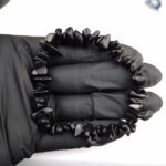 Pulsera escalla de Obsidiana negra