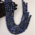 Tira 10mm de Sodalita 1era calidad Dark Blue - Imagen 3