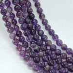 Tira 8mm de Amatista 1ra calidad - Imagen 2