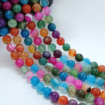 Tira 8mm de Ágatas teñidas Mixtas - Imagen 2