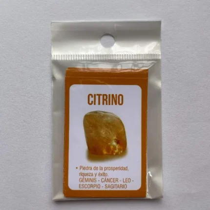 Cartel propiedades de Citrino
