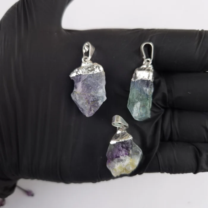 Dije bruto c/e de Fluorita - Imagen 1