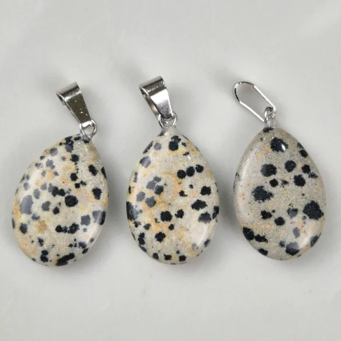 DGT62-1.webp Dije gota de Jaspe Dálmata - Imagen 1