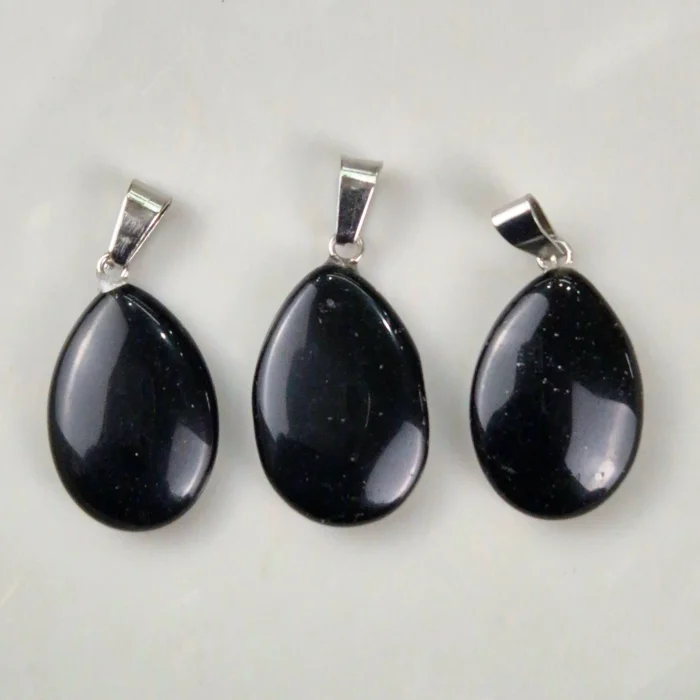 DGT77-1.webp Dije gota de Obsidiana negra - Imagen 1