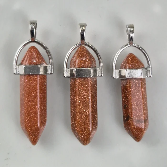 DHE86-1.webp Dije hexagonal de Piedra del sol Sintética - Imagen 1