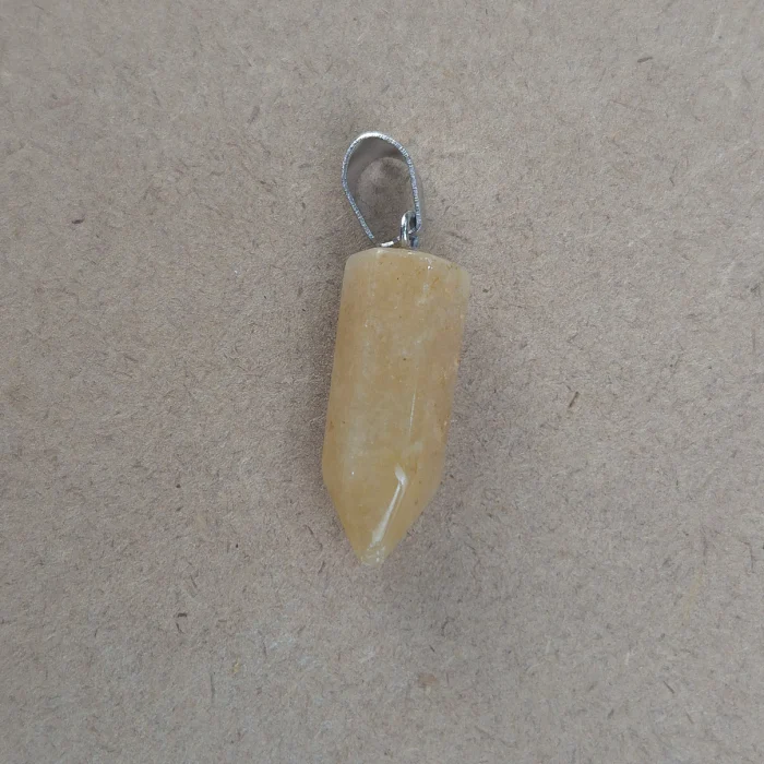 Dije Lápiz de Aventurina Amarilla - Imagen 1