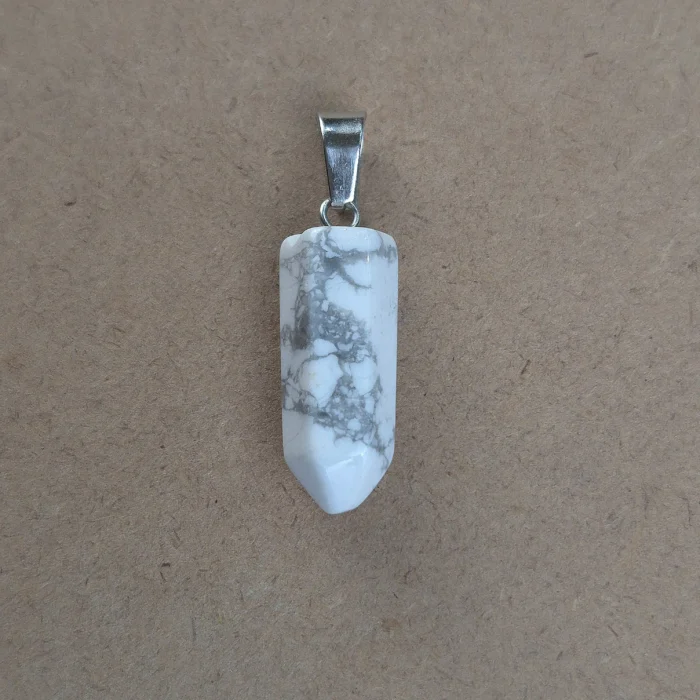 Dije Lápiz de Howlita - Imagen 1