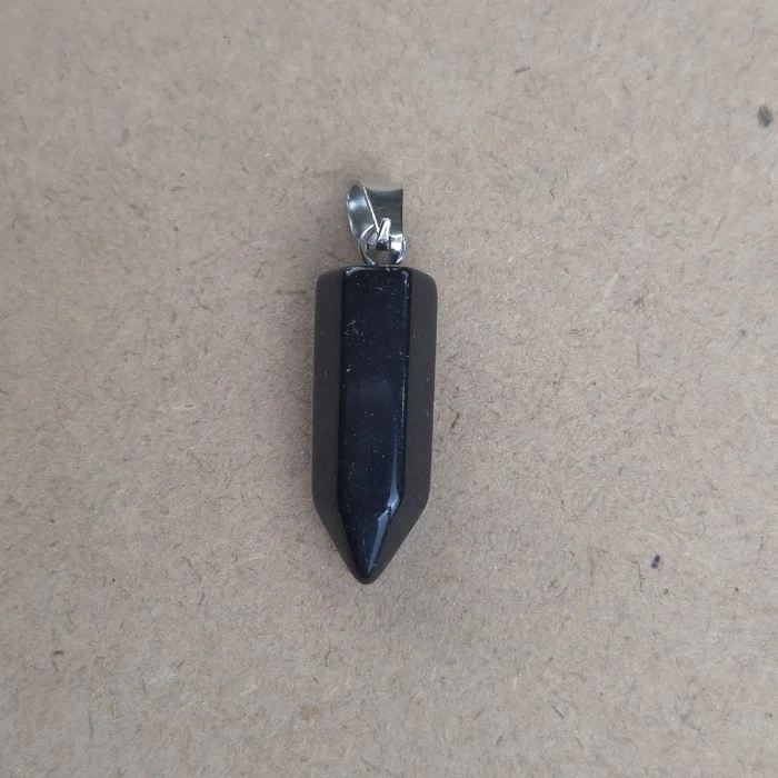 Dije Lápiz de Obsidiana negra - Imagen 1