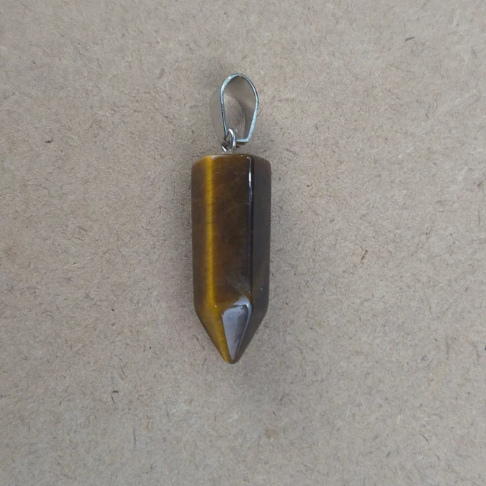 Dije Lápiz de Ojo de tigre - Imagen 1