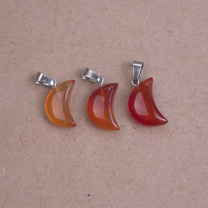 Dije luna de Cornalina - Imagen 1