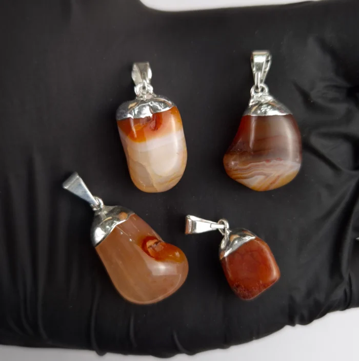 DRCE34-1.webp Dije rolado c/e Cornalina - Imagen 1