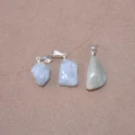 Dije rolado s/e de Aguamarina - Imagen 2