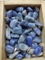 Dije rolado s/e de Cuarzo Azul - Imagen 2