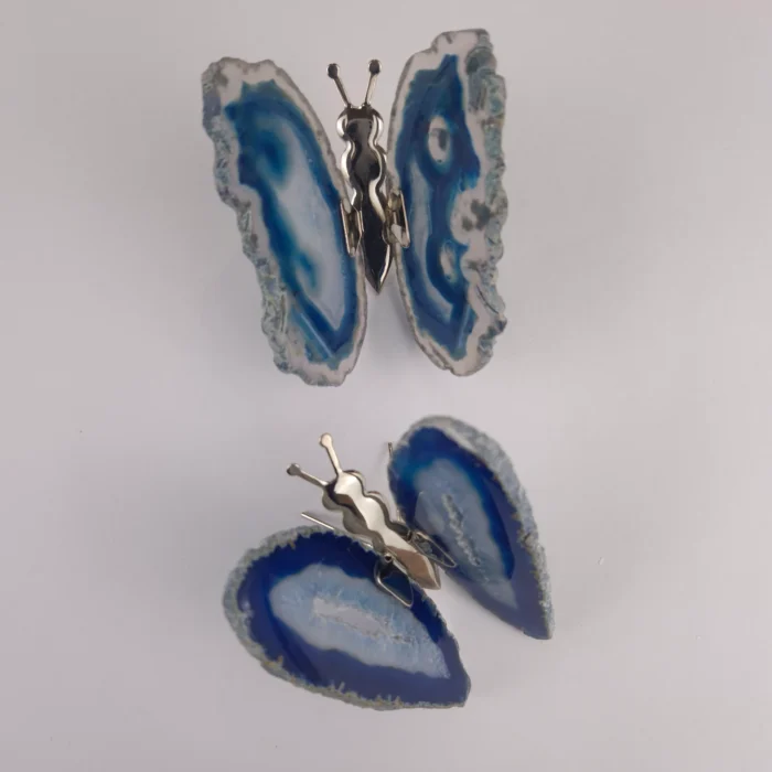 Mariposa de Ágata azul - Imagen 1