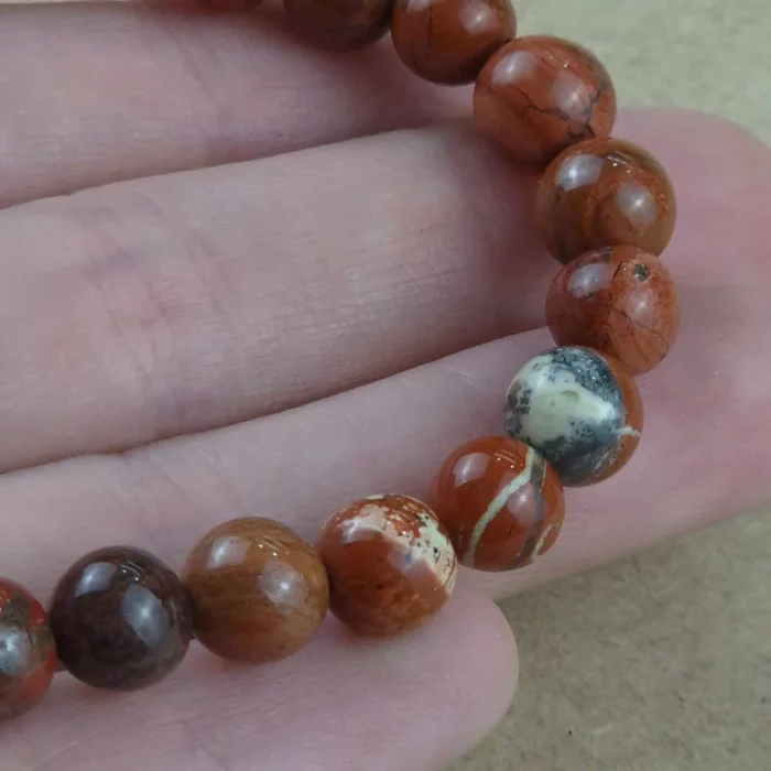 PU8MM-66-1.webp Pulsera 8mm de Jaspe rojo - Imagen 1