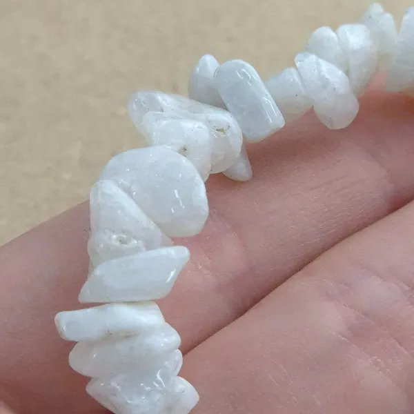 PUESC 38 Pulsera escalla de Cuarzo blanco - Imagen 1