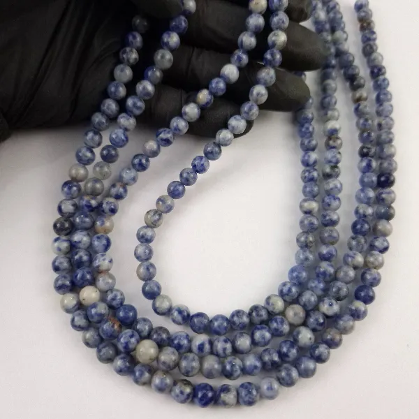 TES6MM 100_2 Tira 6mm de Sodalita 2da calidad - Imagen 1