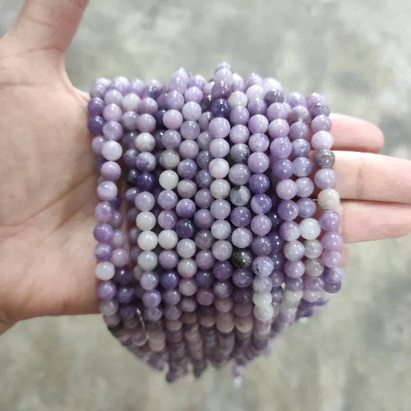 TES6MM 71 Tira 6mm de Lepidolita - Imagen 1