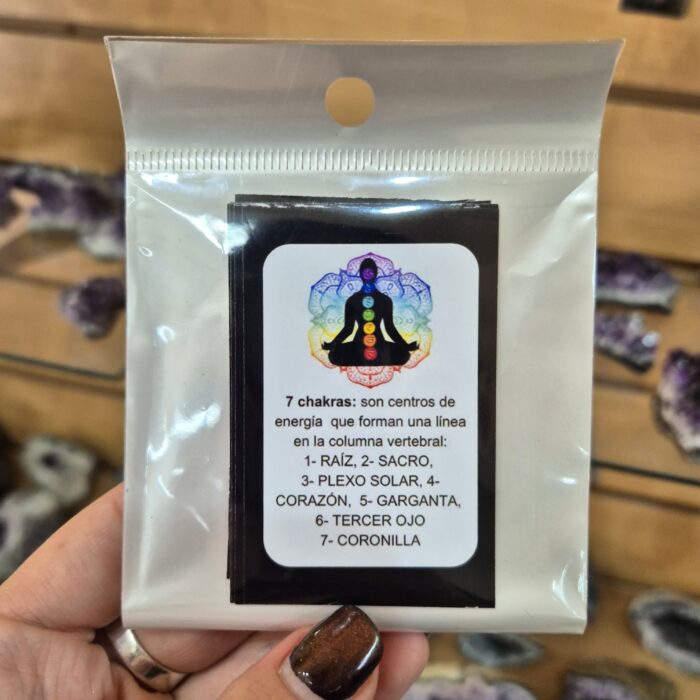 7 chakras Cartel propiedades de Siete Chakras - Imagen 1