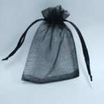 Bolsa Organza Negra chica