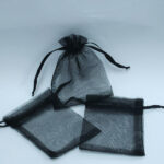 Bolsa Organza Negra chica - Imagen 2