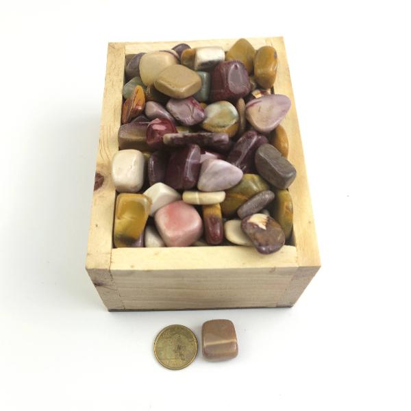 PR(1-2)74 Piedra rolada de 1 a 2 cm de Mokaita - Imagen 1