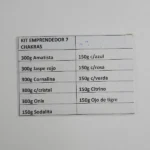 Kit emprendedor 7 Chakras G - 2.4Kg - Imagen 2