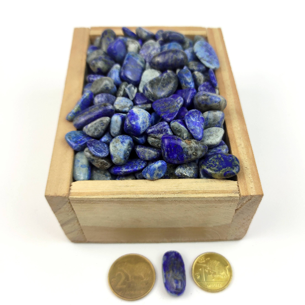 PR(1-2)68 Piedra rolada de 1 a 2 cm de Lapislázuli - Imagen 1