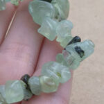 Pulsera escalla de Prehnita