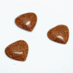 Cabujon piedra del sol sintetica