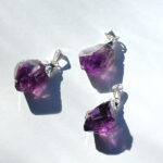 Dije pico c/e de Amatista Extra - Imagen 2