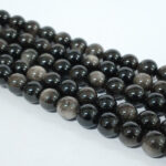 Tira 10mm de Obsidiana Plateada - Imagen 3