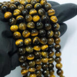 Tira 8mm de Ojo de tigre