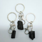 Llavero bruto s/e de Turmalina Negra