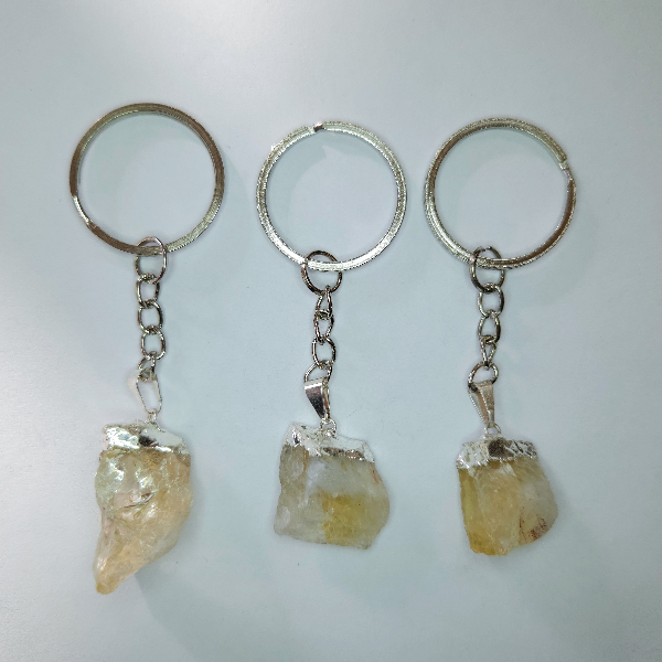 Principal Llavero bruto c/e de Citrino - Imagen 1