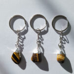 Llavero rolado c/e de Ojo de tigre