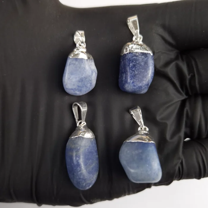 DRCE37-1.webp Dije rolado c/e Cuarzo Azul - Imagen 1