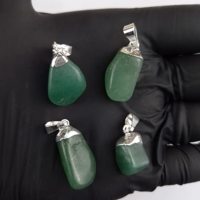 DRCE46-1.webp Dije rolado c/e Cuarzo verde - Imagen 1