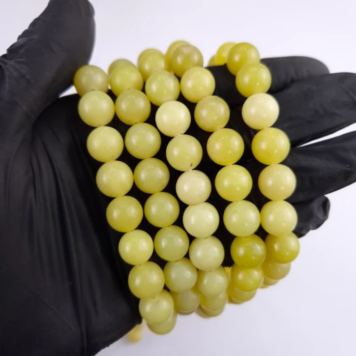 Tira 10mm de Jade limón - Imagen 1