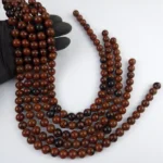 Tira 10mm de Obsidiana Caoba - Imagen 2