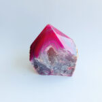 Punta rustica de Ágata Rosa