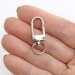 Base de llavero Pequeño con cierre - Acero - Imagen 2