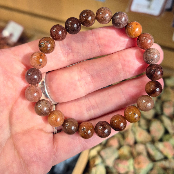 Principal Pulsera 8mm de Aventurina Red - Imagen 1