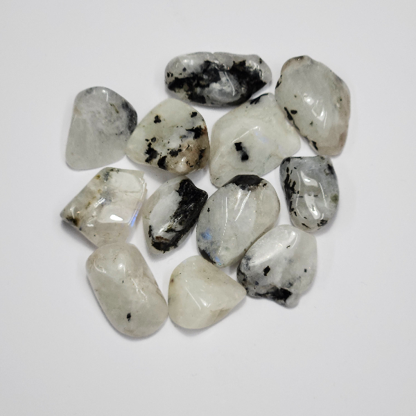 Principal Piedra rolada de 1 a 2 cm de Piedra de la luna Natural 1era - Imagen 1