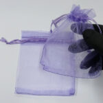 Bolsa Organza Violeta grande